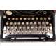 Antique Underwood 3 Typewriter with Spanish Keyboard. USA, 1920's