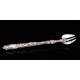 Set of oyster forks in silver. France S. XIX