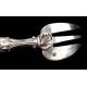 Set of oyster forks in silver. France S. XIX