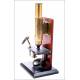 Rare antique Secretan microscope.