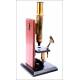 Rare antique Secretan microscope.