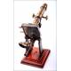 Rare Antique Microscope from XIX Century.