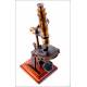 Rare Antique Microscope from XIX Century.