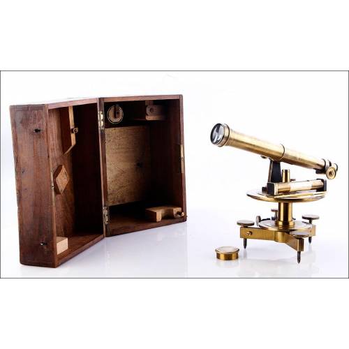 Antique Iseli Theodolite, Circa 1890