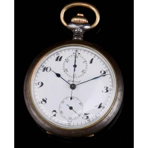 Antiguo Reloj Cronómetro Biland Funcionando Muy Bien. Suiza, 1920