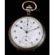 Biland Chronometer Clock. Antique. Switzerland, 1920s