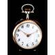 Antique Silver Gilt Silver Pocket Watch, 1895