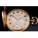 18K Gold Pocket Watch Longines, 1915