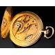 18K Gold Pocket Watch Longines, 1915