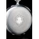 Antique Silver Phenix Antique Pocket Watch, Circa 1890s