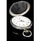 Antique Silver Phenix Antique Pocket Watch, Circa 1890s