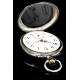 Precioso Reloj de Bolsillo Antiguo Phenix. Plata Contrastada. Suiza, Circa 1890