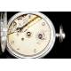 Antique Swiss antique silver pocket watch, 1875