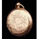 Rare Antique 18K Gold Pocket Watch, Charles Grosclaude, Switzerland 1860s