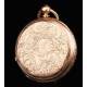 Rare Antique 18K Gold Pocket Watch, Charles Grosclaude, Switzerland 1860s