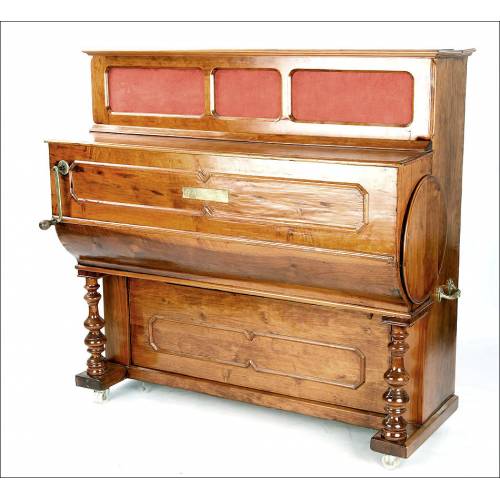 Great Antique Organillo Luis Casali, Spain Circa 1910.
