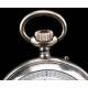 Antique Pocket Watch with Calendar, 1890's