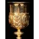 Antique Silver Chalice, XIX Century