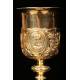 Antique Silver Chalice, XIX Century