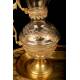 Antique Brass Eucharistic Vases, XIX Century