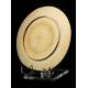 Antique Chalice and Paten of Solid Silver, XIX Century.