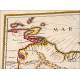 Antique Map of Brazilian Guiana, 1638.