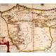 Map of Leon and Asturias. Antique, 1638.