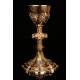 Antique Neogothic Silver Chalice, Antique, XIX Century