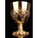 Antique Neogothic Silver Chalice, Antique, XIX Century