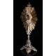 Antique Solid Silver Monstrance. France, XIX Century