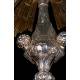 Antique Solid Silver Monstrance. France, XIX Century