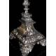Antique Solid Silver Monstrance. France, XIX Century