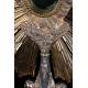 Antique Solid Silver Monstrance. France, XIX Century