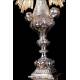 Antique Solid Silver Monstrance. France, XIX Century