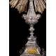Antique Solid Silver Monstrance. France, XIX Century