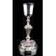 Antique Silver and Metal Chalice, 19th Century