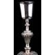 Antique Silver and Metal Chalice, 19th Century