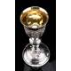 Antique Solid Silver Chalice, Ca. 1838