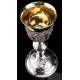 Antique Solid Silver Chalice, Ca. 1838
