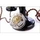 Antique Candle Type Telephone. Works. Year 1930