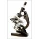 Impeccable Antique Leitz Wetzlar Microscope, 1953