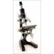 Impeccable Antique Leitz Wetzlar Microscope, 1953