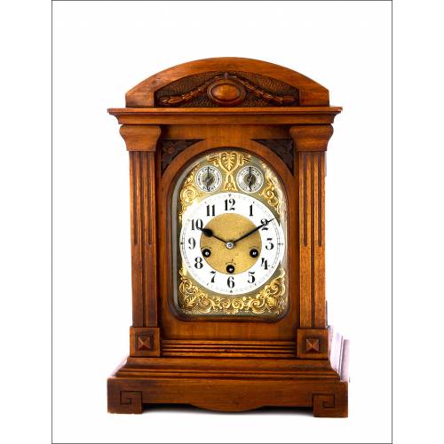 Antique Junghans Mantel Clock, Bracket Type. Germany, 1911