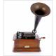 Antique Edison Standard C Phonograph, Complete. Working. USA, Circa 1905