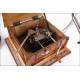 Antique Antique Gramophone Pathephone No. 8, France, 1915