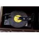 Caja de Música Vintage Thorens con Discos. Suiza, Años 80.