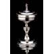 Antique Solid Silver Ciborium, Madrid, 1853
