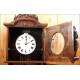 Reloj de Pie Musical Antiguo Gustav Becker. Alemania, Años 20
