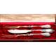 Antique Silver Serving Cutlery, 1900s.