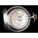 Antique Pocket Watch. Solid Silver. Switzerland, 1900